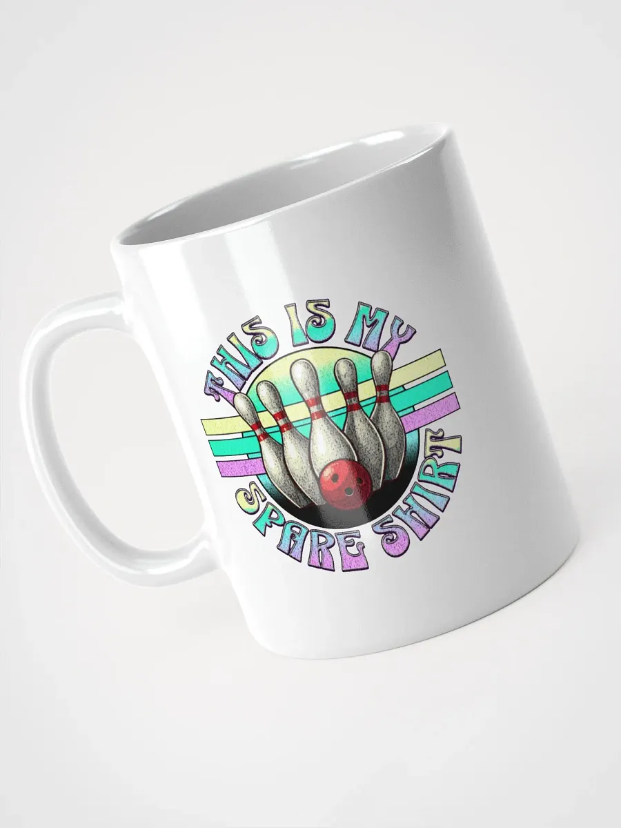 This Is My Spare Shirt Bowling Retro Mug product image (2)