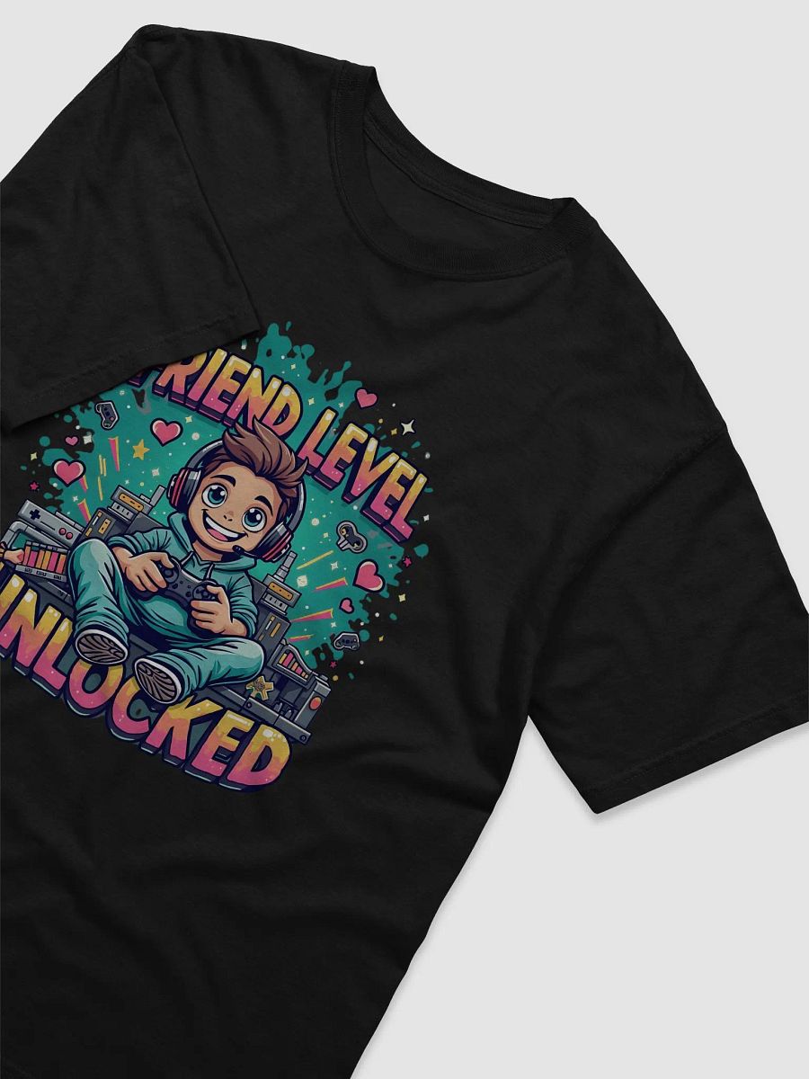 Gaming Friend Art For Men Video Gamer First Time Friend To Be T-Shirt product image (8)