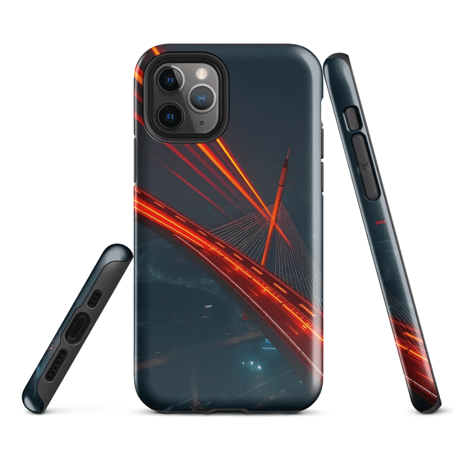 Tangerine Transit - iPhone Tough Case product image (2)