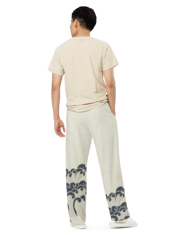 L2A 2025 Beige Wave Wide Leg Unisex Pants product image (7)