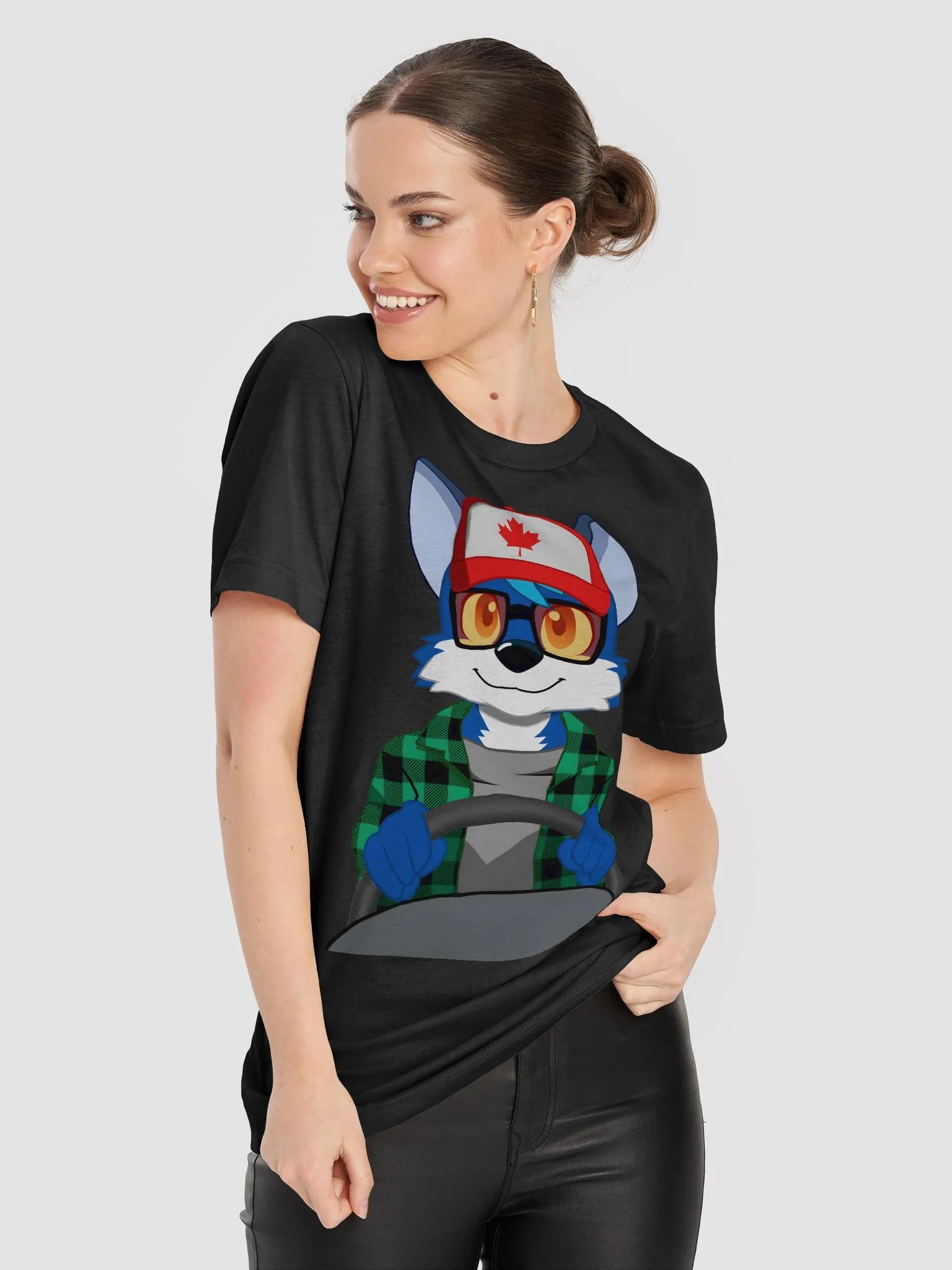 Canadian Fox Truck Driver T-Shirt product image (32)