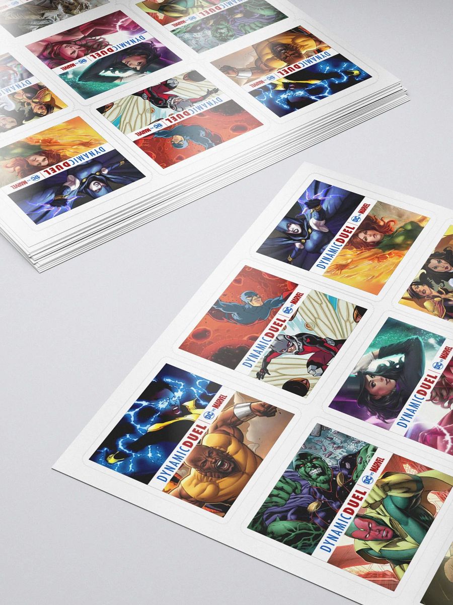 Dynamic Duel Episode Cover Stickers - Series 5 product image (5)