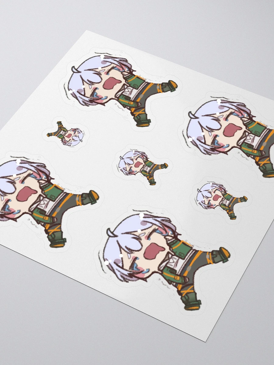 Lia crying (4 stickers) product image (7)