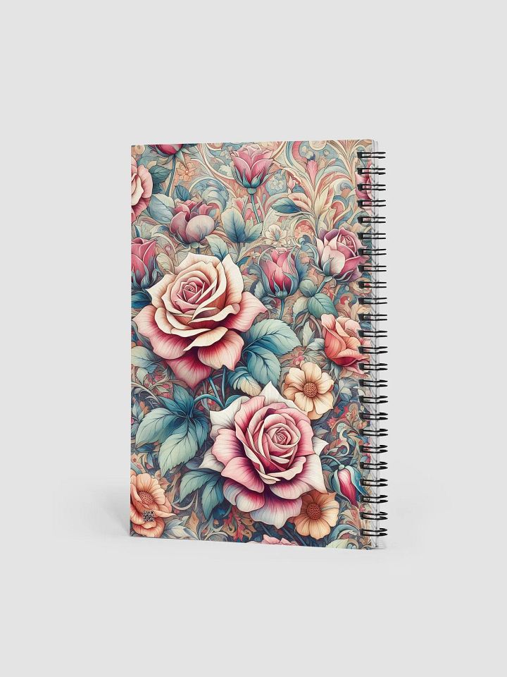 Royal Floral Spiral Notebook product image (2)