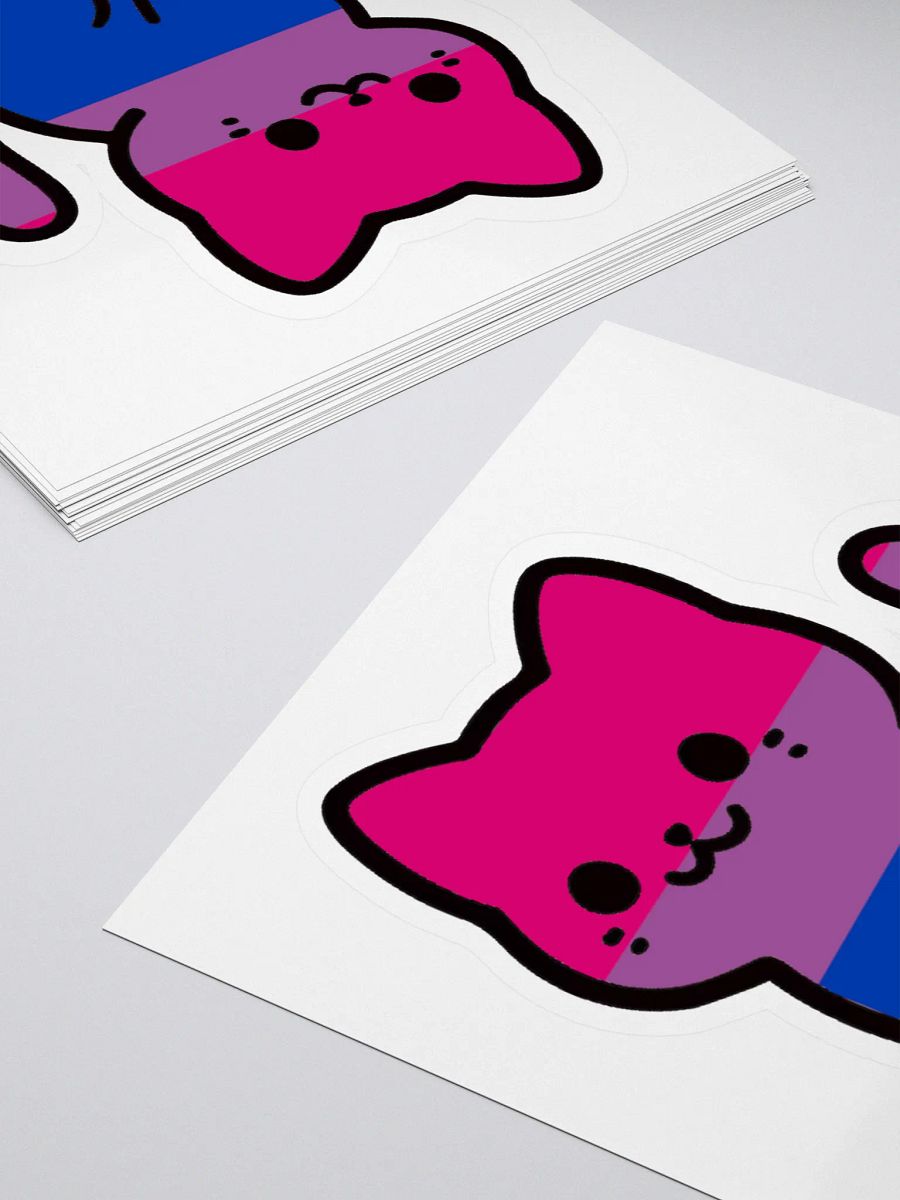 Bisexual Pride Kitty Sticker product image (4)