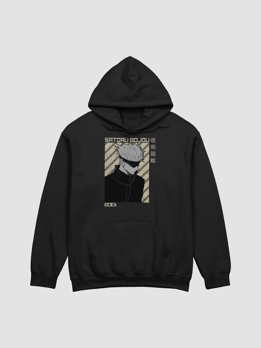 Jujutsu Kaisen Satoru Gojo Monochrome Style Sweatshirt – Gildan Midweight product image (1)