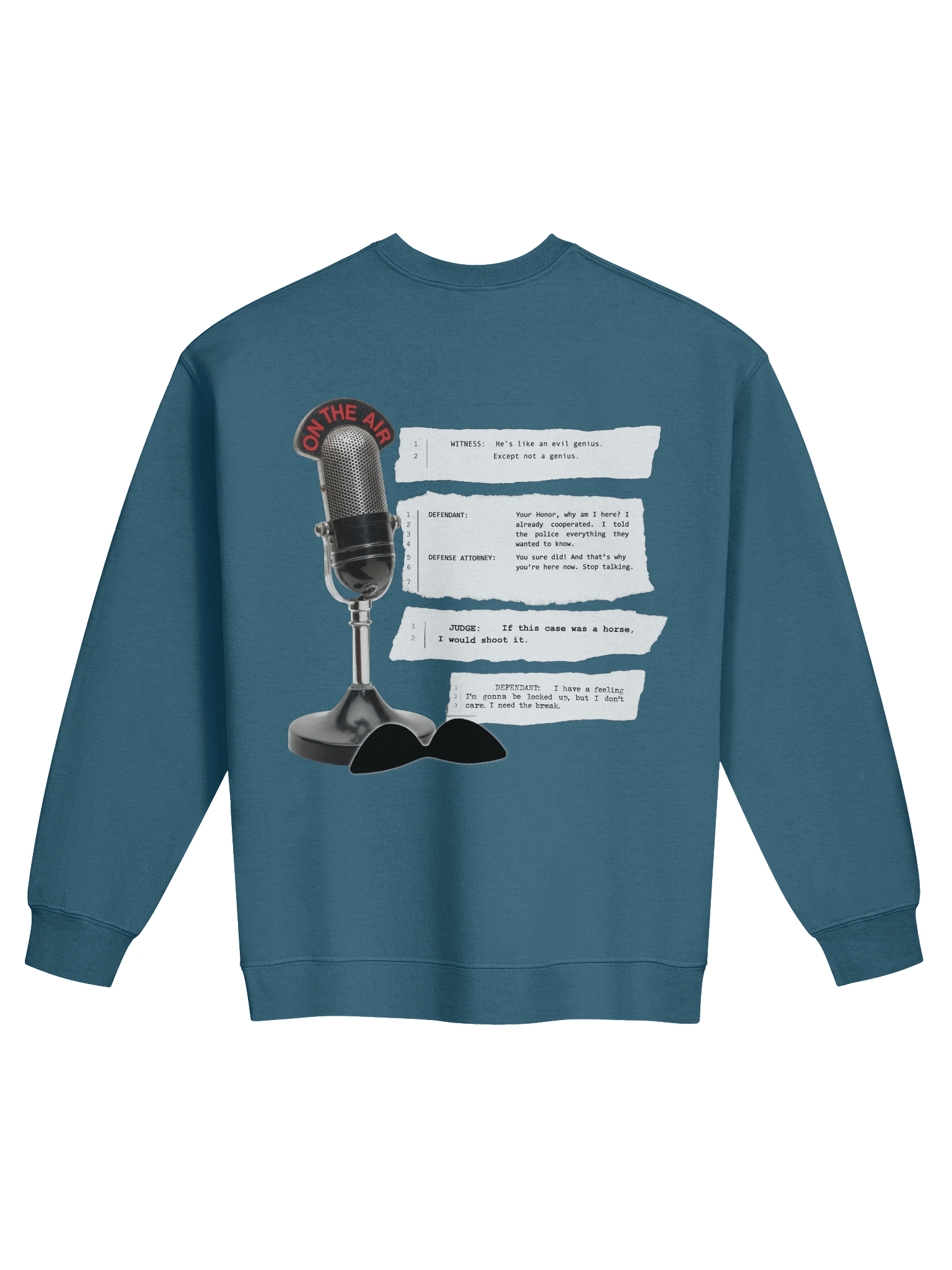 Iconic Court Transcripts Sweatshirt product image (2)