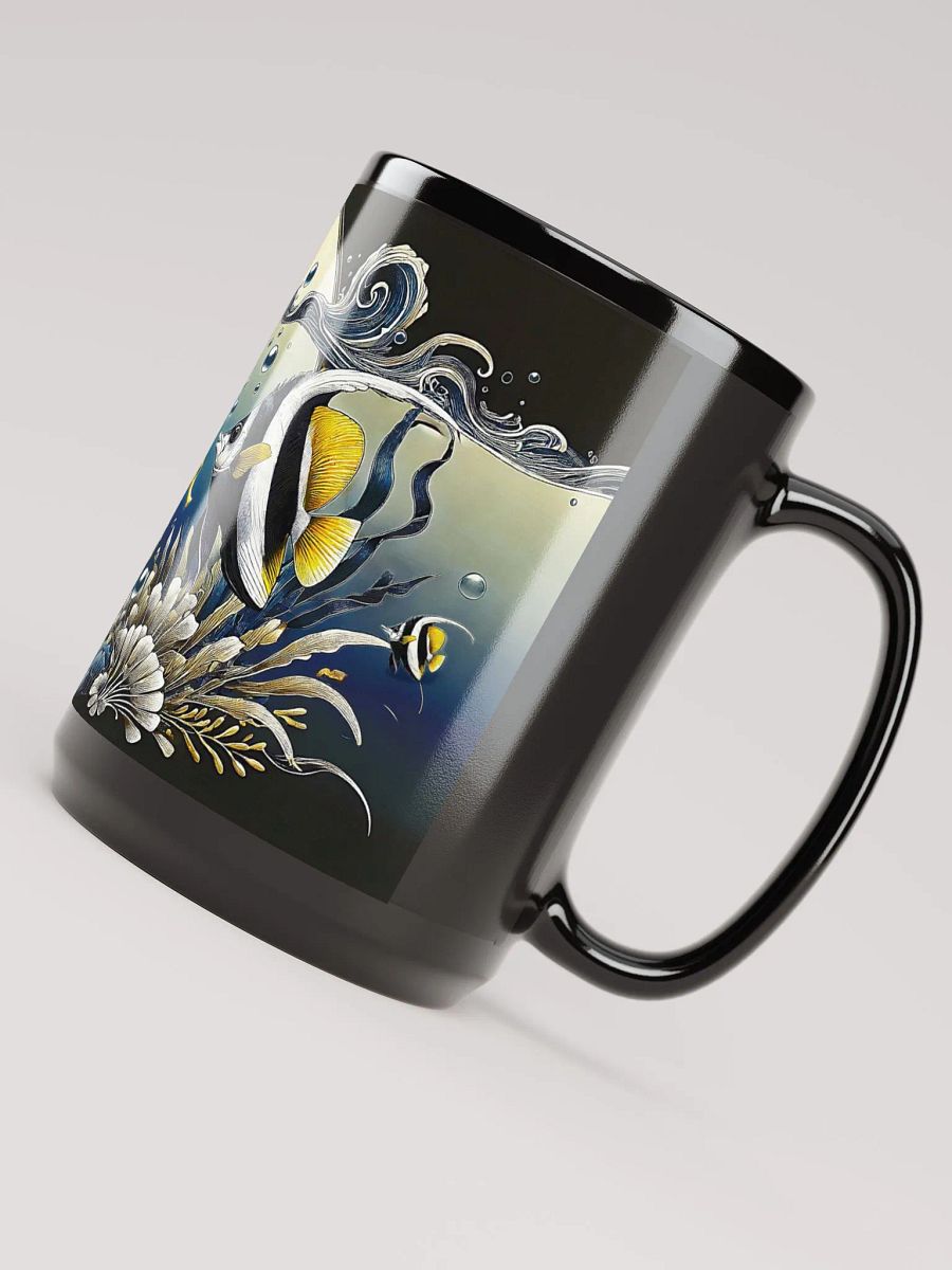 Longfin Bannerfish & Tigertail Seahorse Mug product image (5)