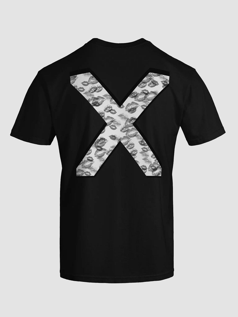 White X Black Lipstick Kisses Shirt product image (73)