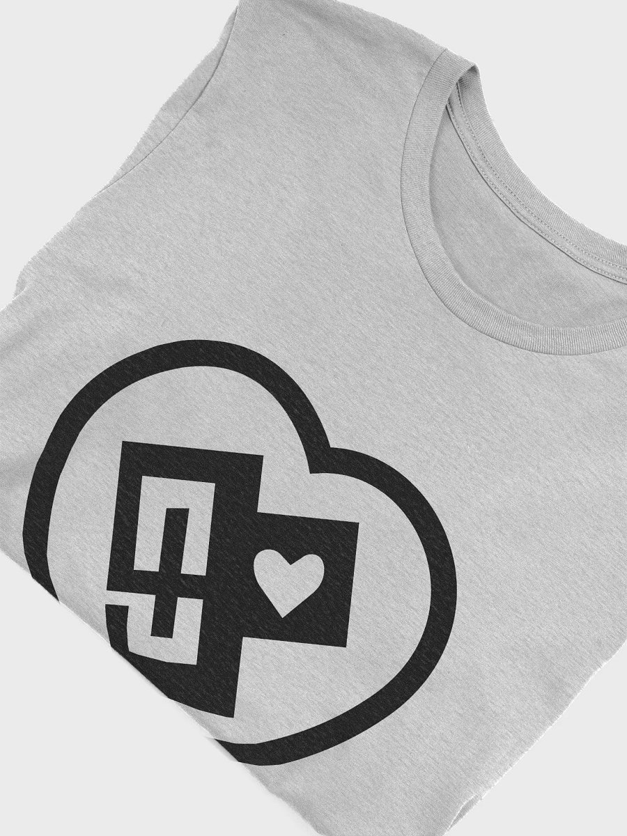 OptimusProcrastinus HeartChip in Heart T-Shirt (Black) product image (5)