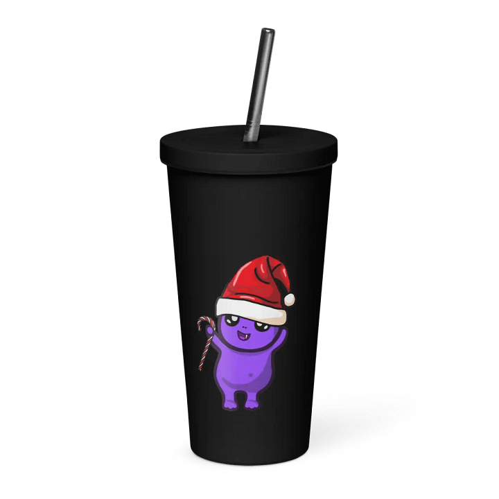 Stainless Steel Travel Mug - Christmas Jeffrey product image (1)