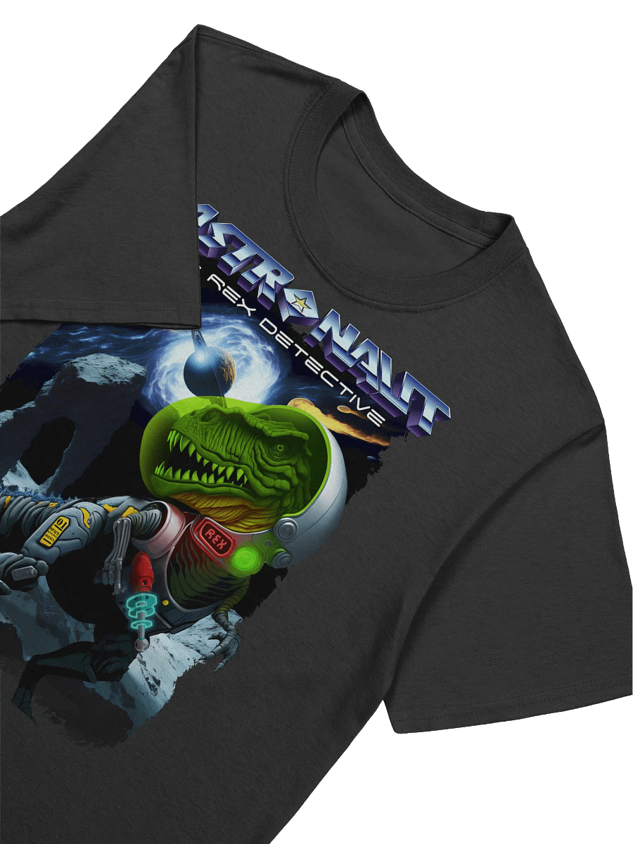 Astronaut T-Rex Adventure Softstyle T-Shirt product image (3)