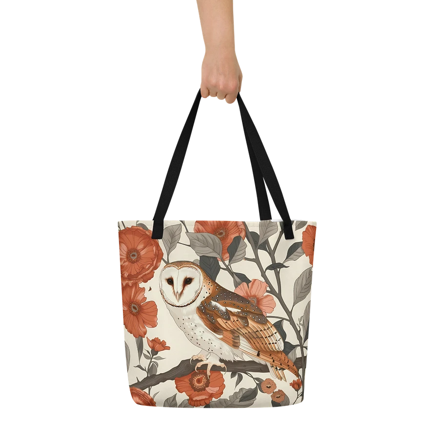 Tote Bag: Owl Vintage Charm Nostalgic Fashion Stylish Design product image (9)