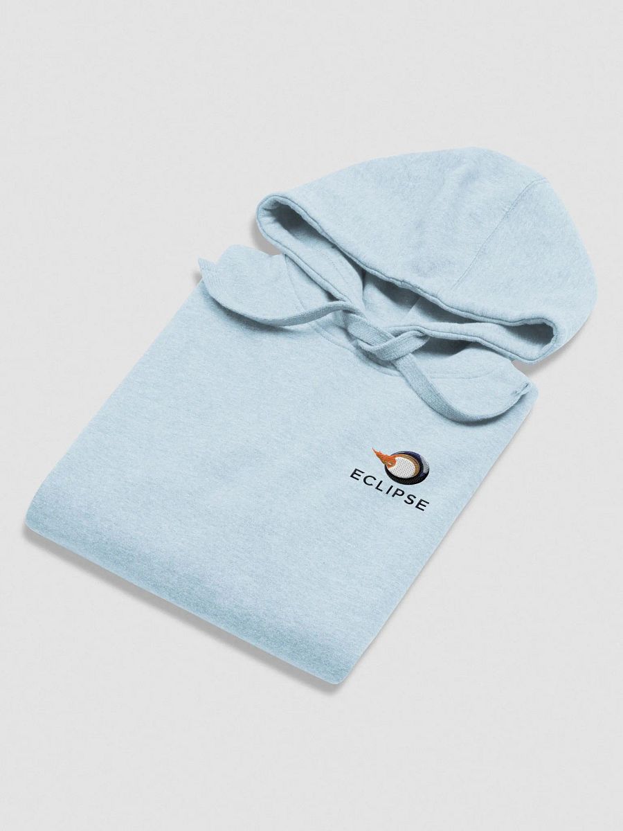 Eclipse Unisex Premium Hoodie - Celestial Logo Design product image (4)