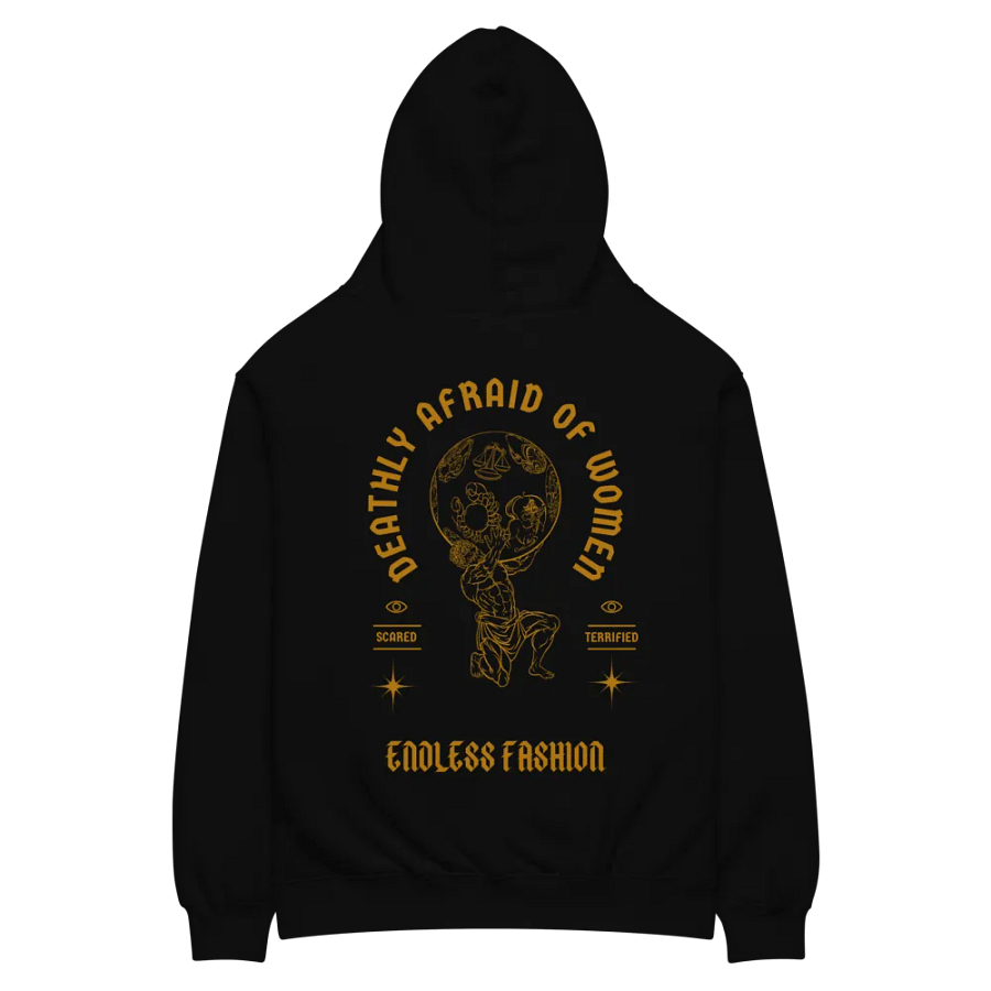 DEATHLY AFRAID - OVERSIZED HOODIE product image (2)