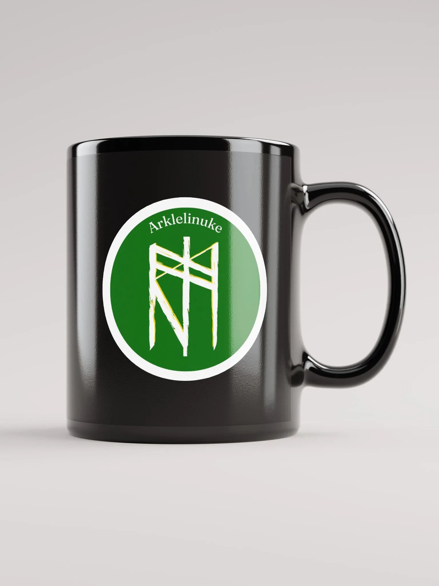Arklelinuke Rune Black Mug product image (1)