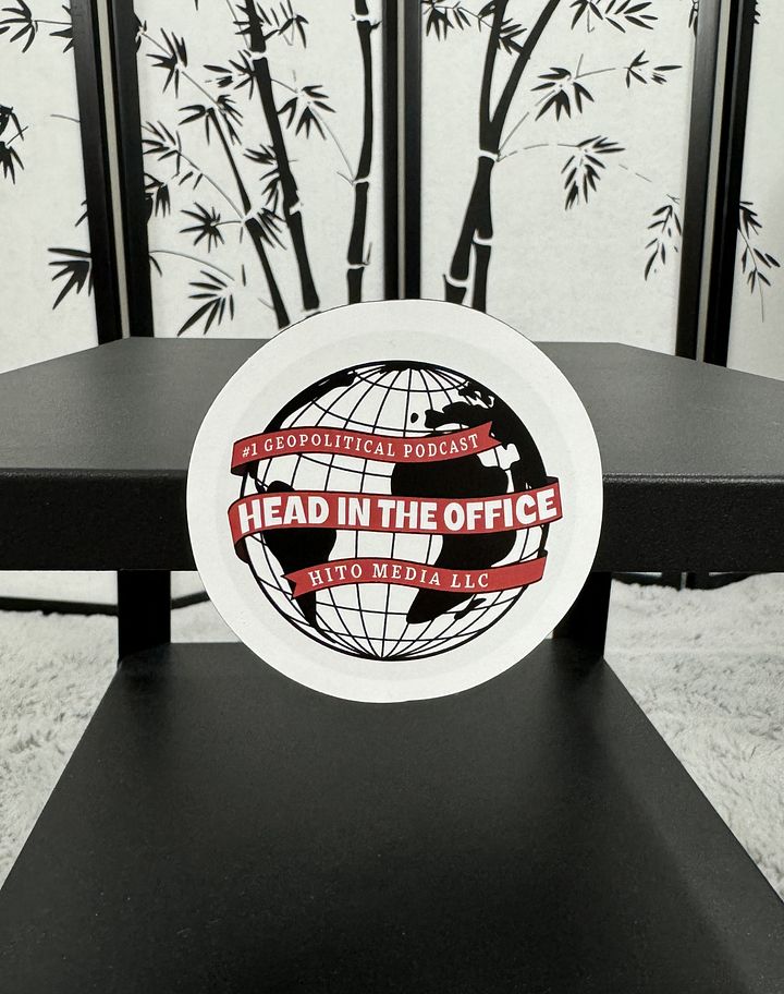 #1 Geopolitical Podcast Magnet (Fundraiser) product image (1)