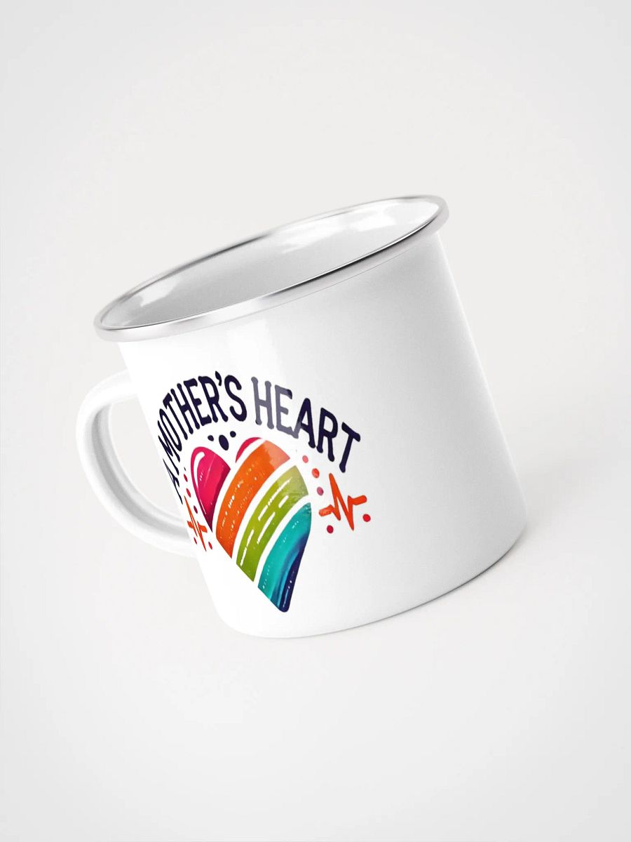A Mother's Heart Enamel Mug product image (4)