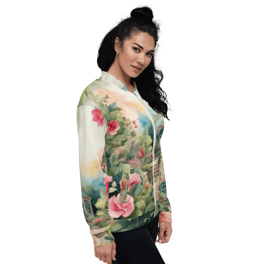 The Lost Garden of Heligan All Over Print Bomber Jacket product image (3)
