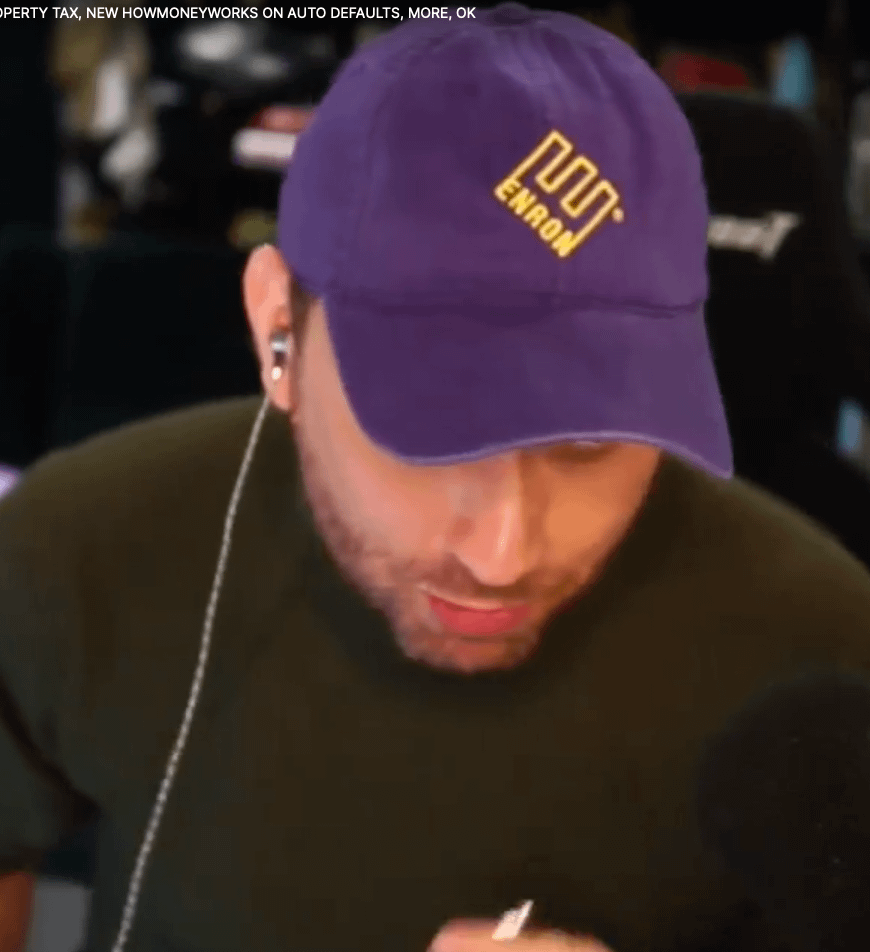 The Enron Hat (Purple) product image (2)