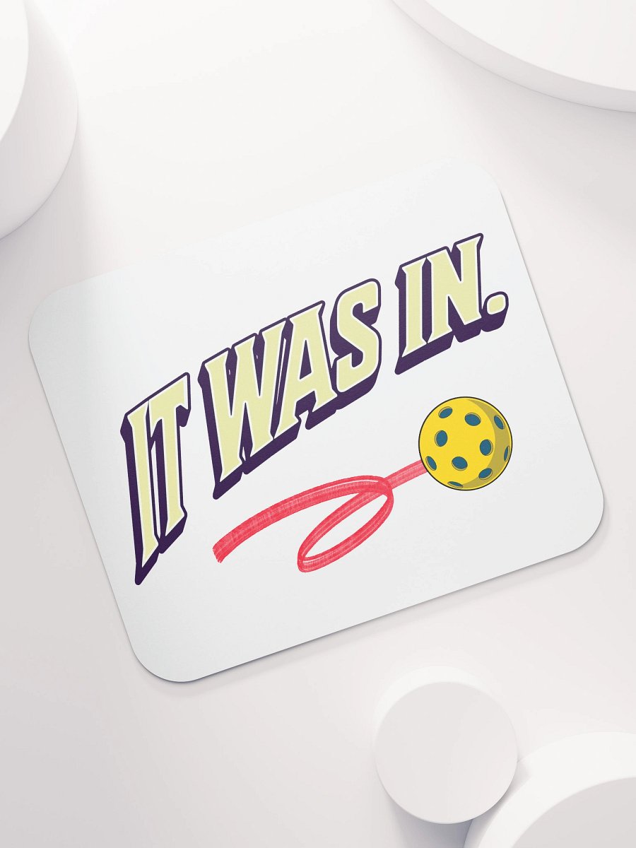 It Was In Pickleball Retro Movement Mouse Pad product image (5)