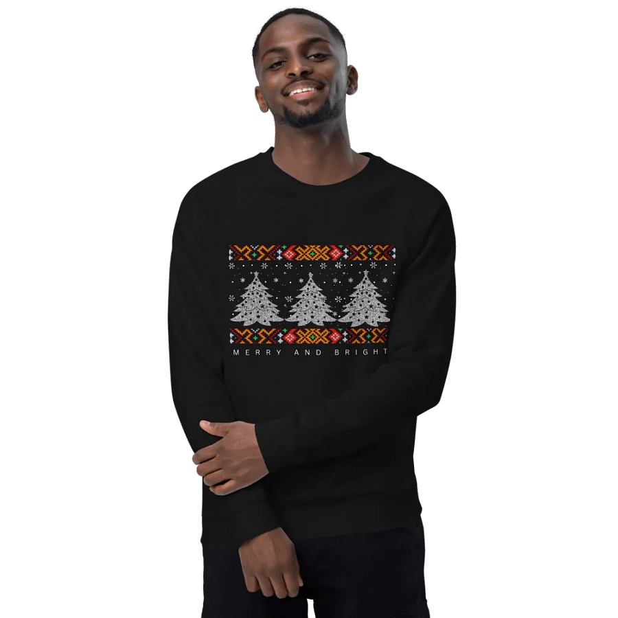 Merry and Bright Christmas Crewneck Sweatshirt product image (2)