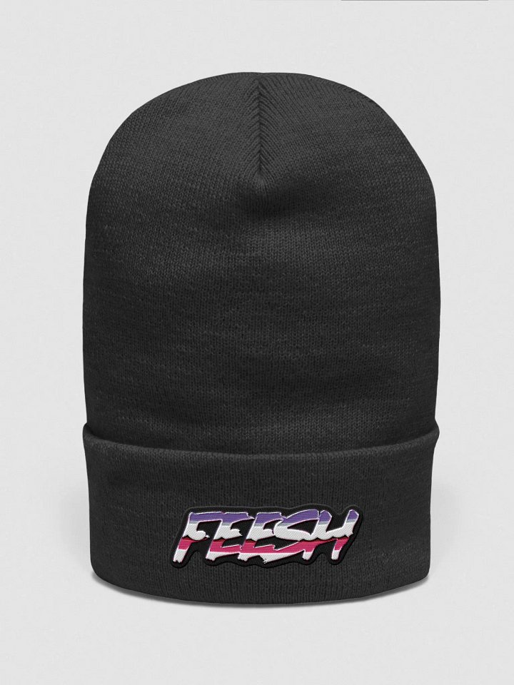 FEESH Embroidered Beanie product image (1)