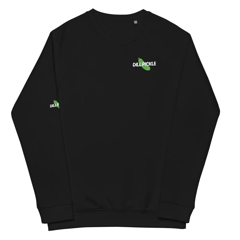 DILL PICKLE Unisex Organic Raglan Sweatshirt product image (2)
