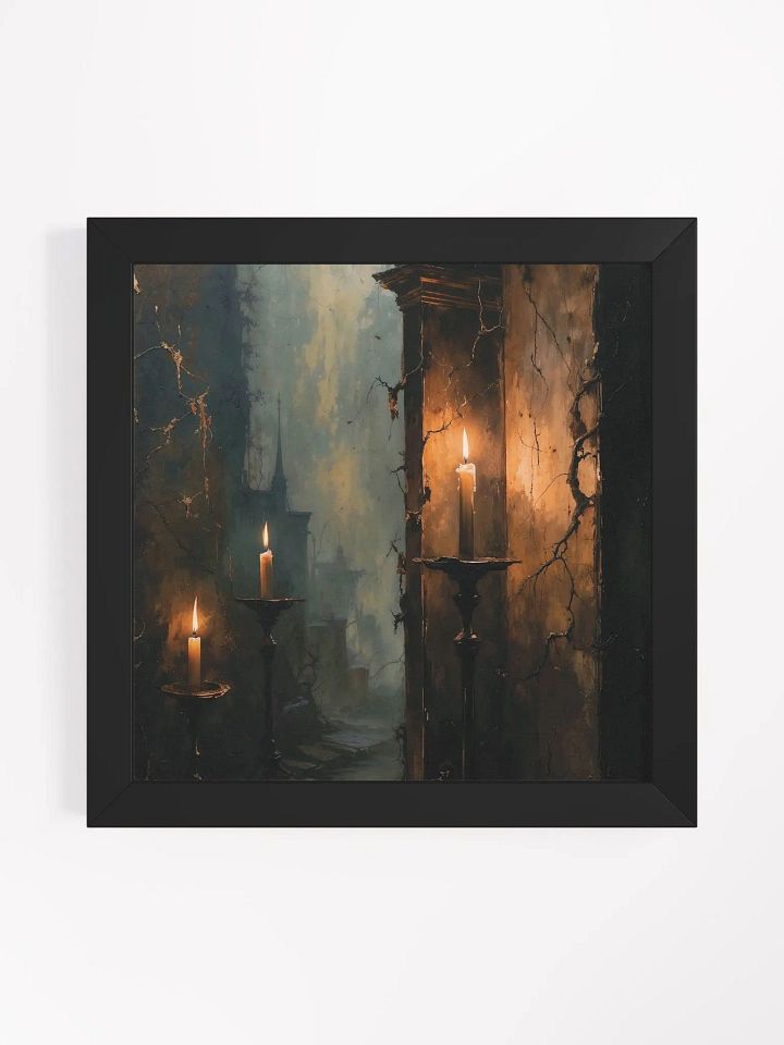 Candlelit Gothic Framed Print product image (7)