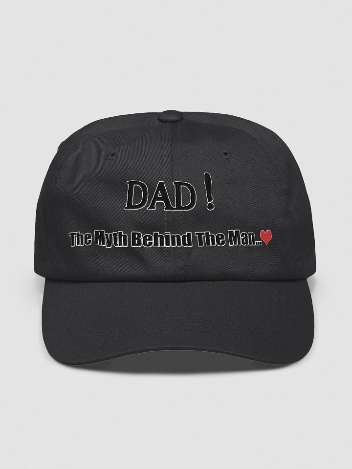 Mythical Dad Love Hat, Legendary Dad Statement Cap, DAD! The Myth" Embroidered Hat, Myth Behind The Man Dad Cap, Bold Dad Tribute Baseball Hat, Heartfelt Hero Dad Cap product image (4)