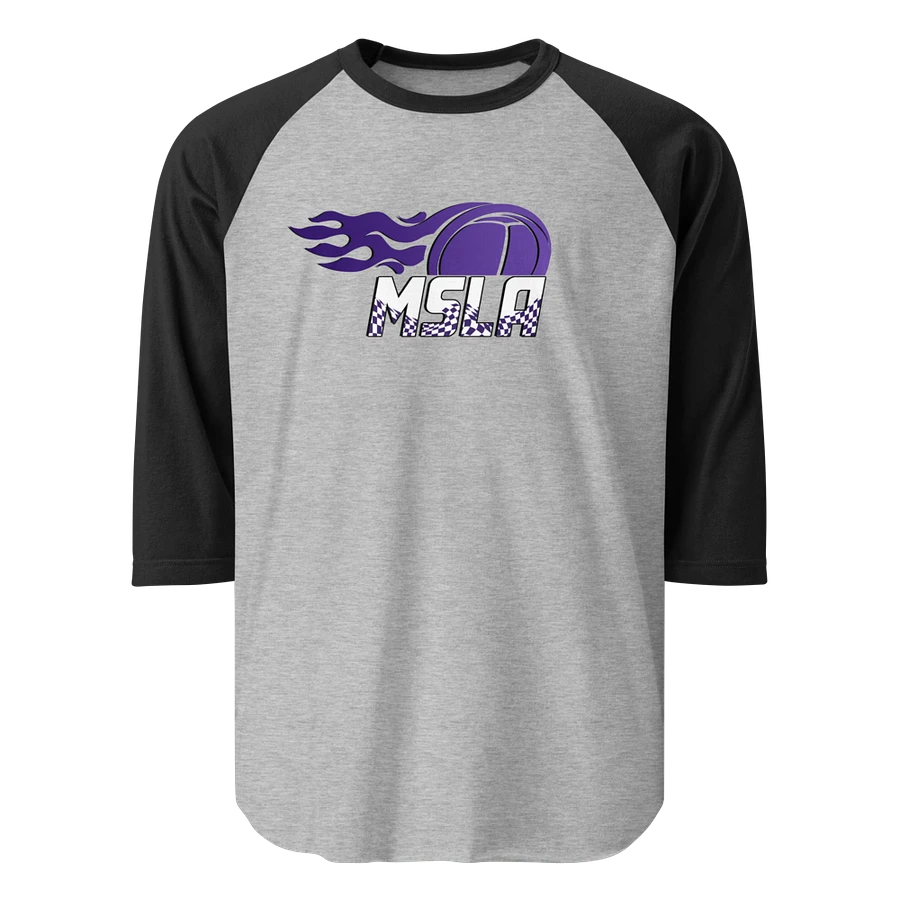 MSLA Purple Jersey Raglan Tee product image (24)