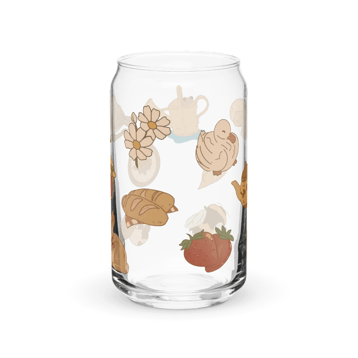 Cottage Core Can-Shaped Glass product image (6)