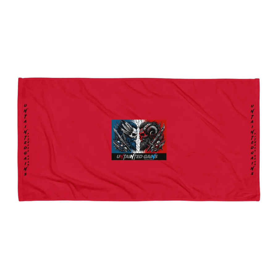 gym/pool towel red product image (1)