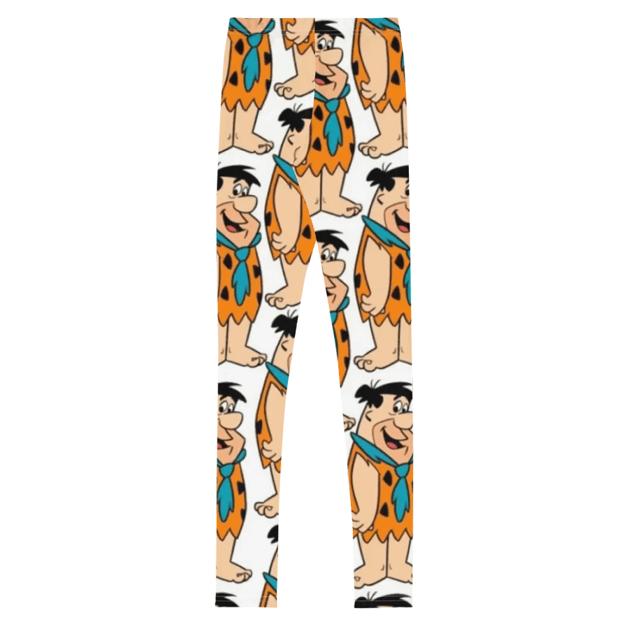 Kids Leggings – Flintstones Print for Retro & Fun Style product image (3)