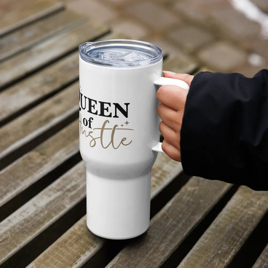 Queen of Hustle Travel Mug product image (5)