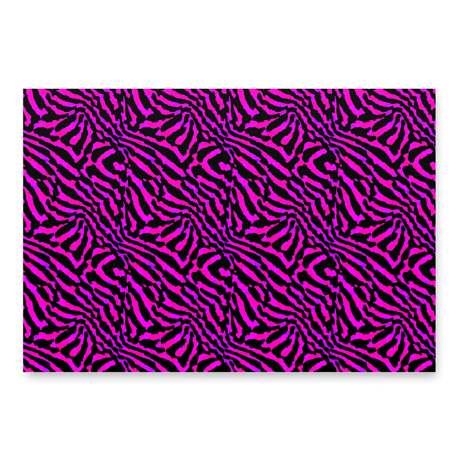 Purple Zebra Paper Sheets product image (2)