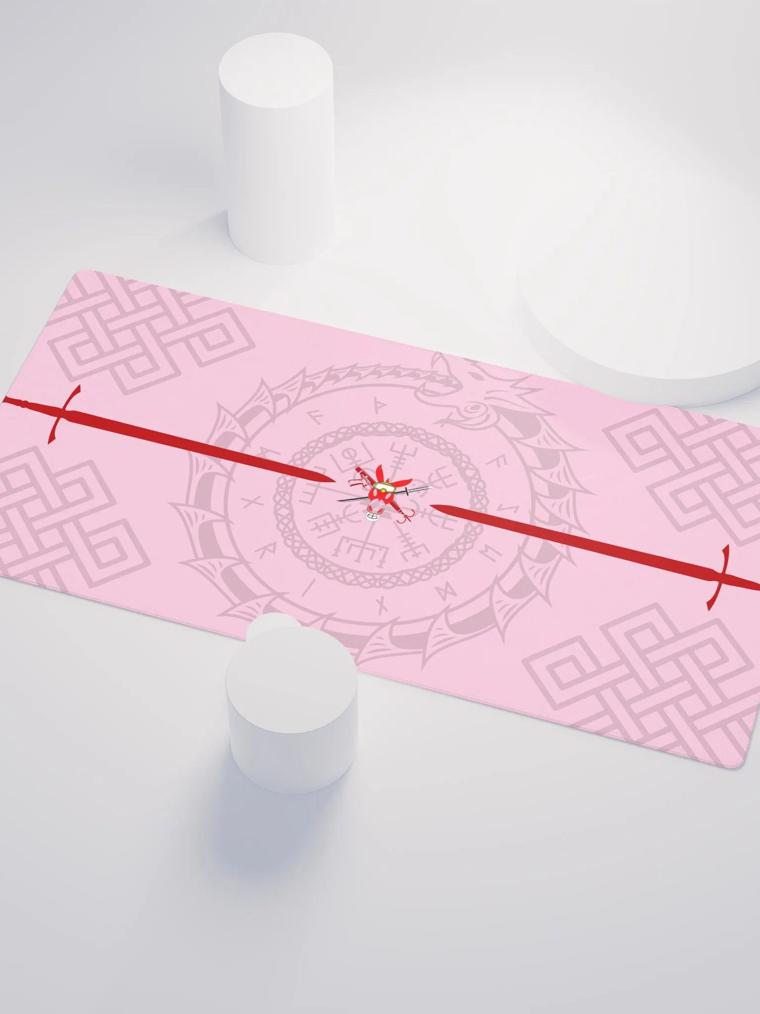 Vegvisir Dragon(Pink BG) - Polyester product image (3)