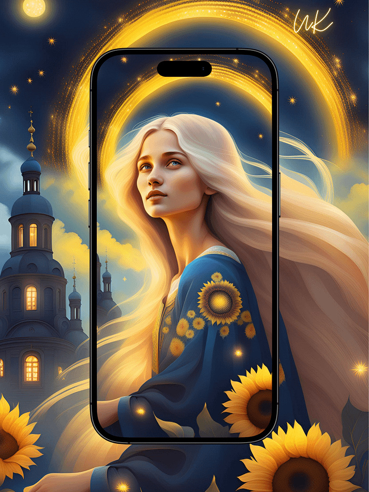 UK "Stand for Ukraine" Unique iPhone Wallpapers Inspired by Ukrainian History product image (1)