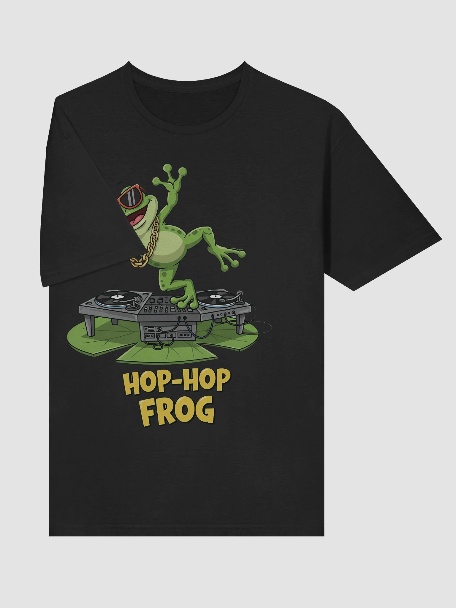 Funky Frog DJ Unisex T-Shirt product image (36)