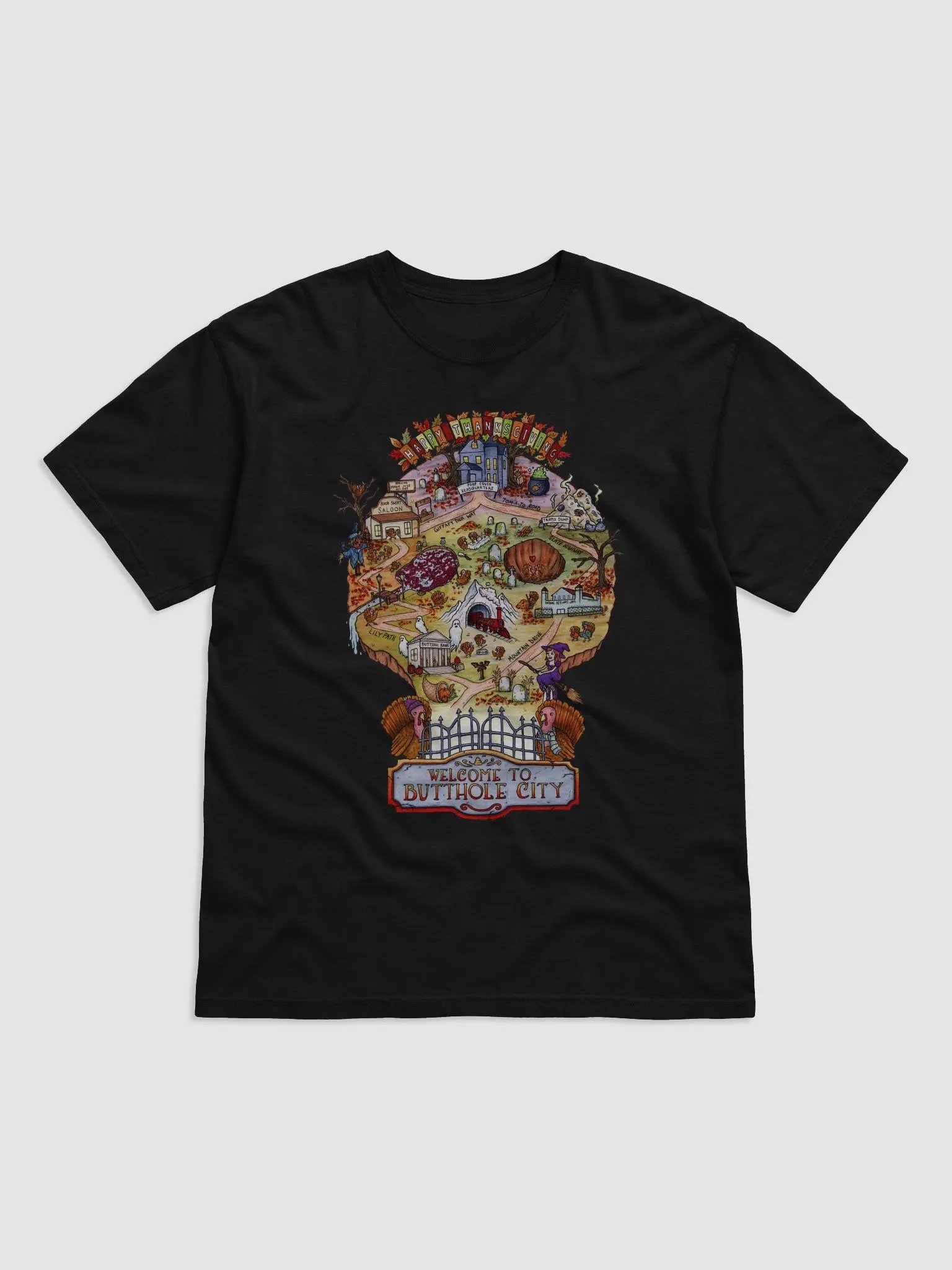 Thanksgiving Butthole City Map product image (5)