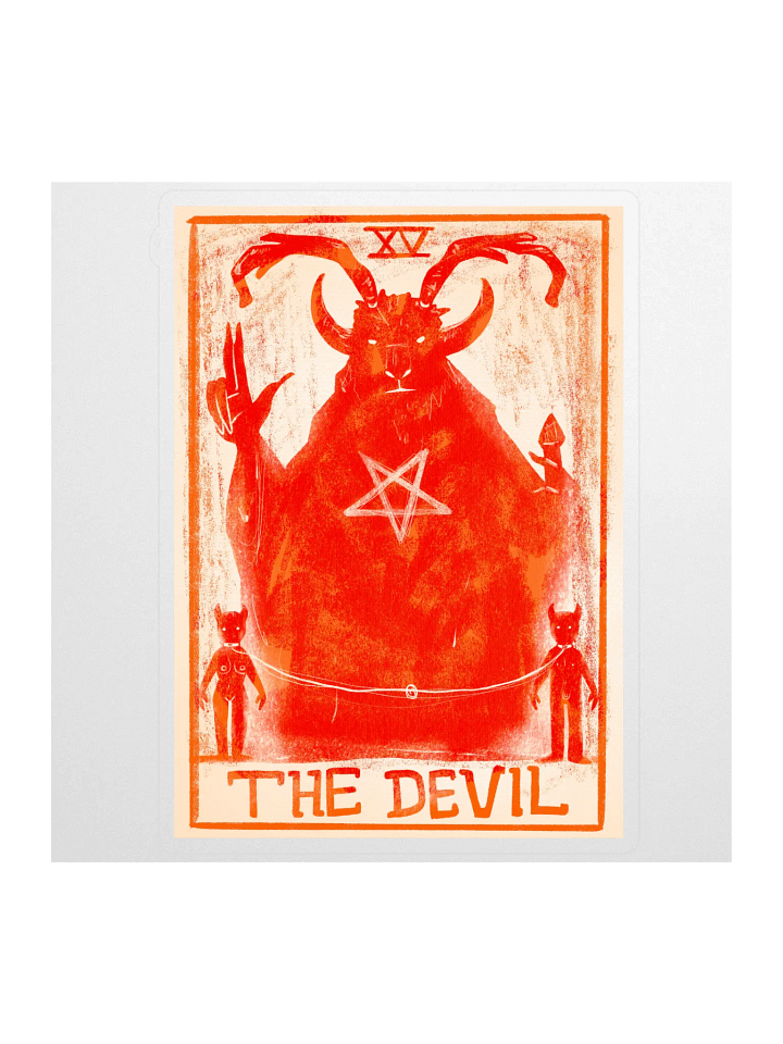 The Devil Tarot Sticker product image (1)