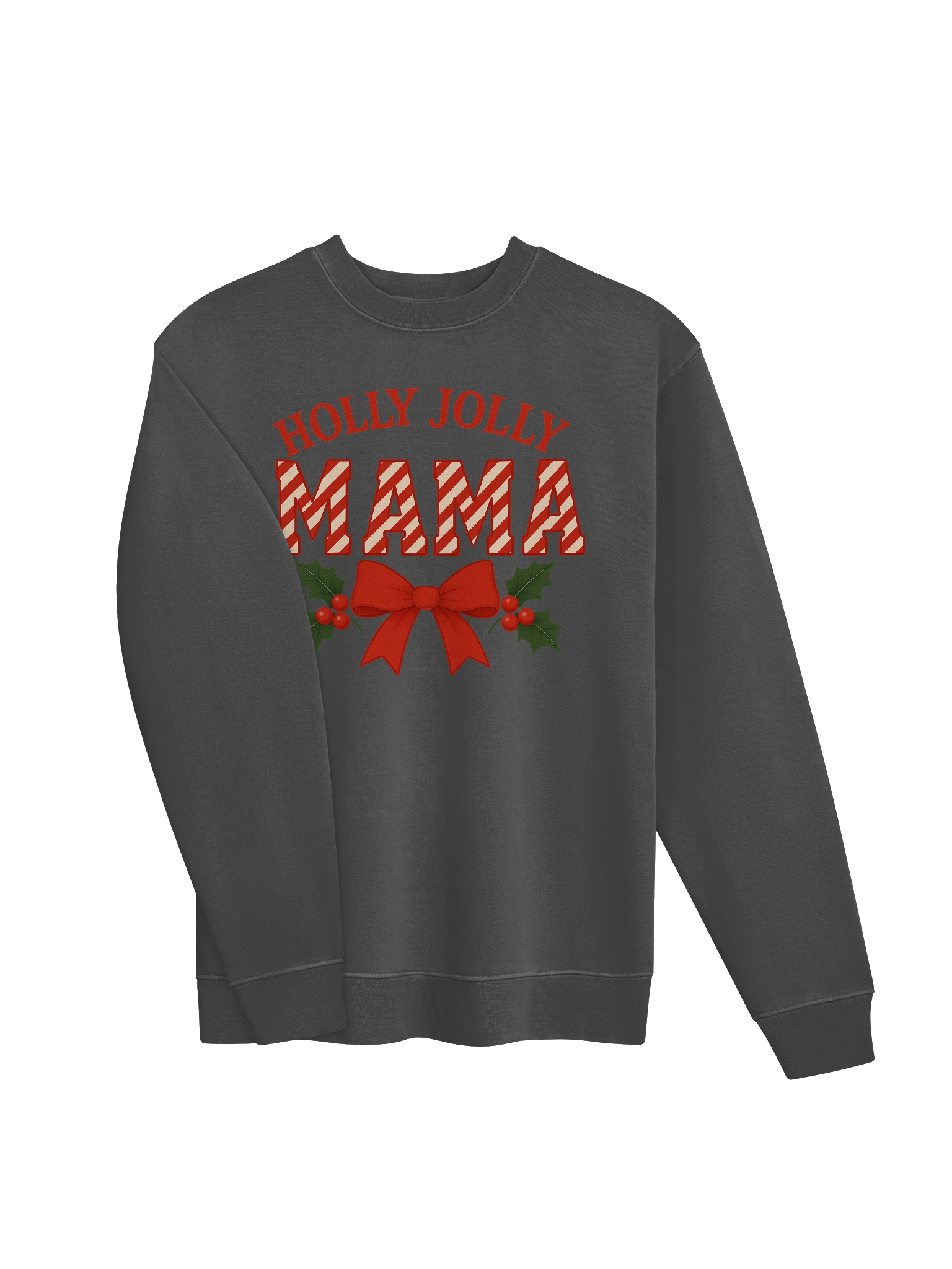 Holly Jolly Mama Holiday Sweatshirt product image (3)