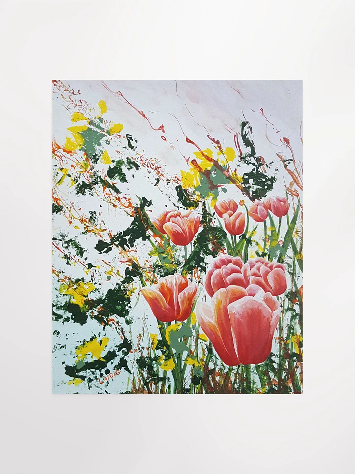 Edge Of A Tulip Garden art print product image (1)