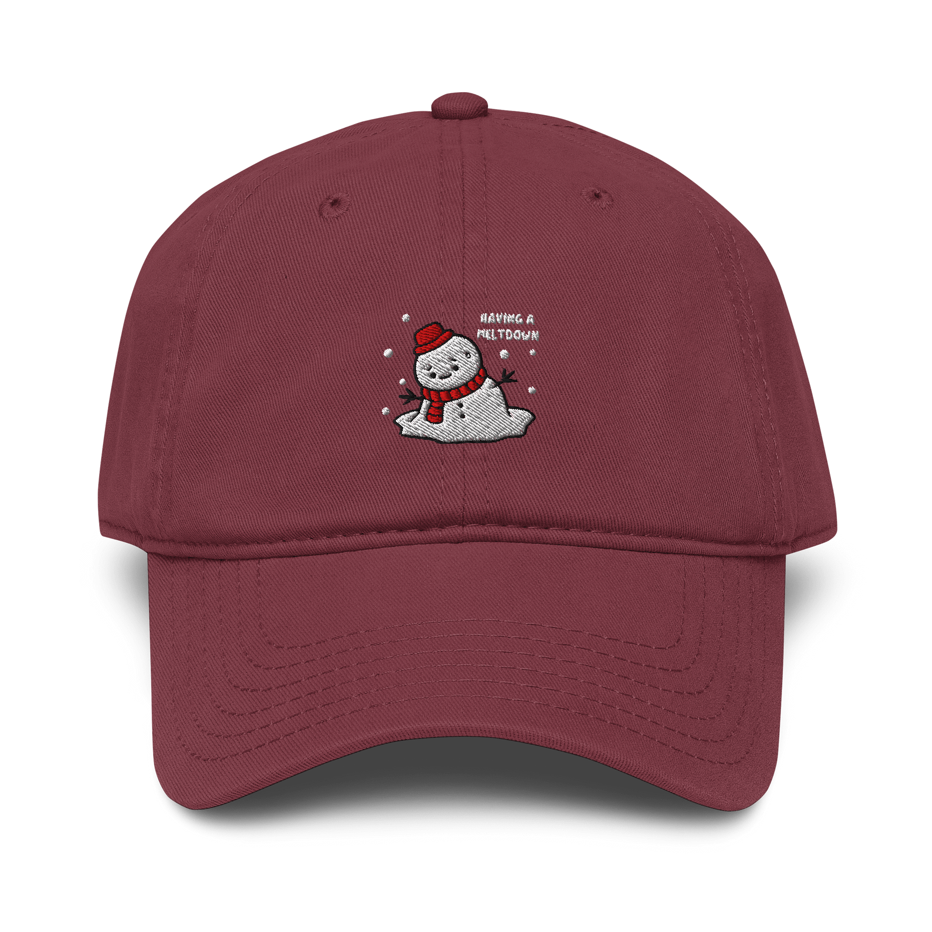 Snowman Meltdown Baseball Cap product image (21)