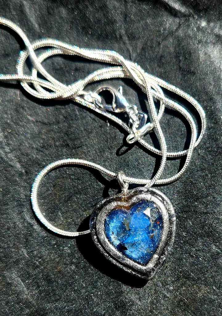 Blue Heart Pendant product image (2)