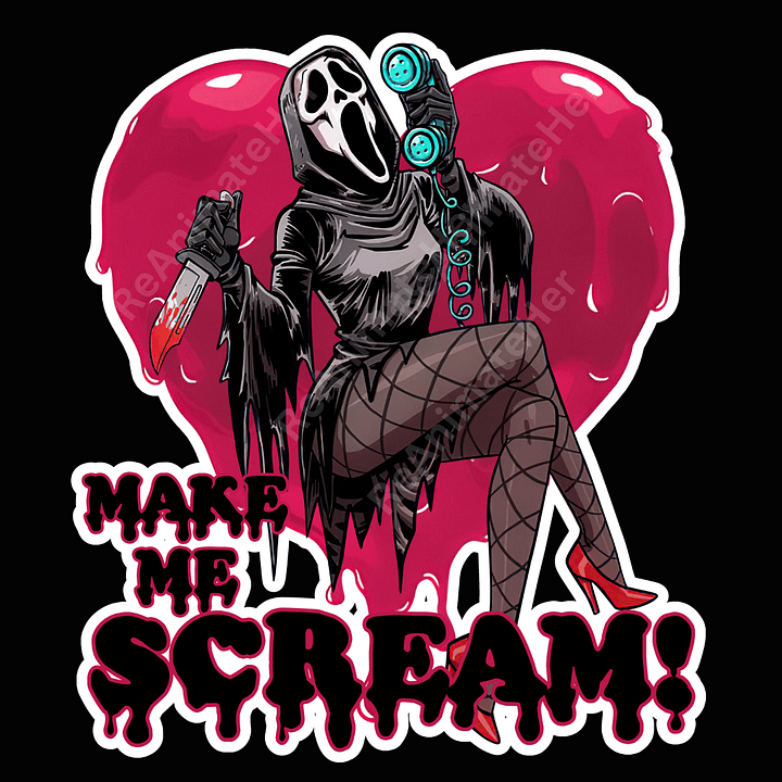 Make Me Scream Sticker product image (1)