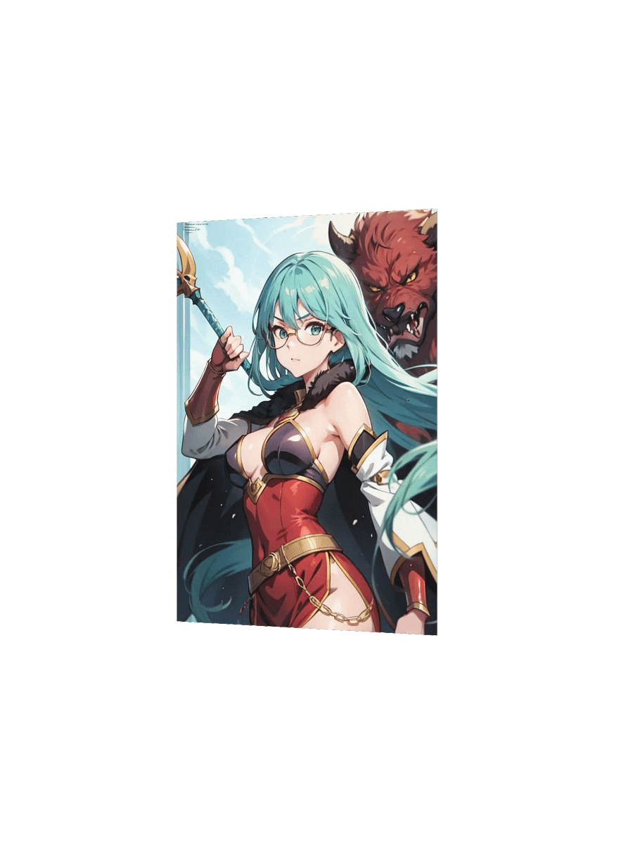 Aqua K Warrior Poster product image (2)