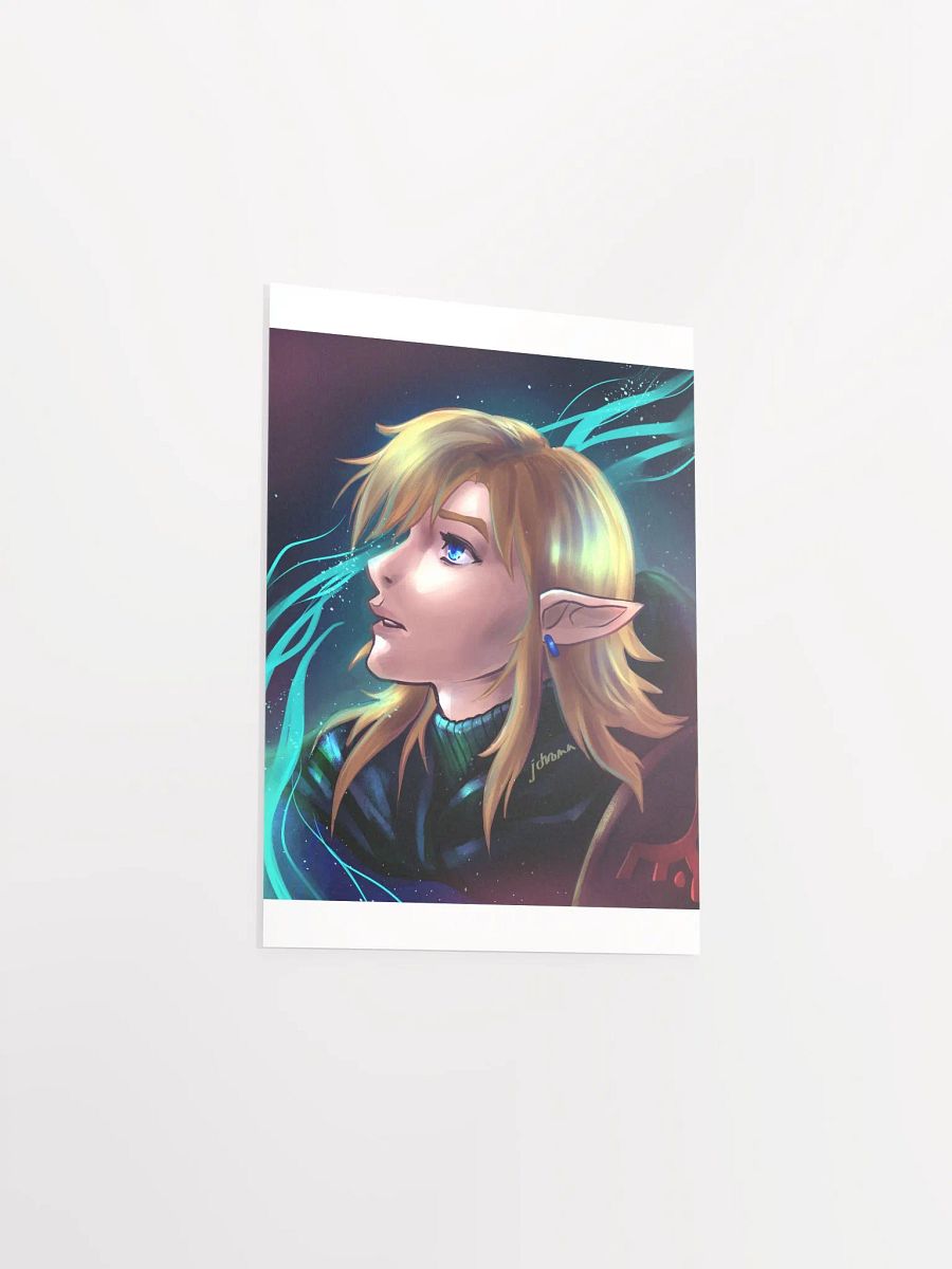 Tears of the Hero - Video Game Fanart Poster 5x7 - Art by CosmicChroma product image (3)