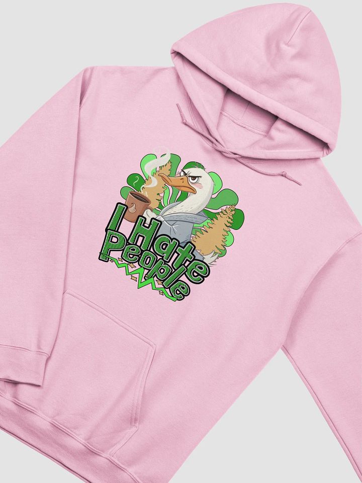 I Hate People Goose Quirky Coffee Lover Hoodie product image (29)