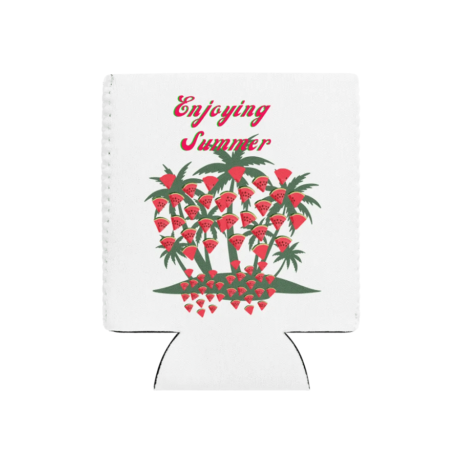 Tropical Vibes Can Cooler product image (1)